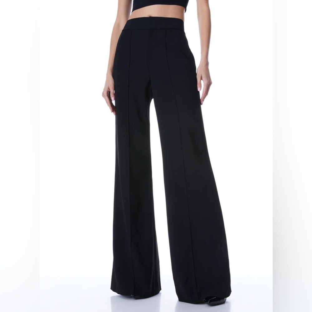 Alice + Olivia Dylan Wide Leg Pant